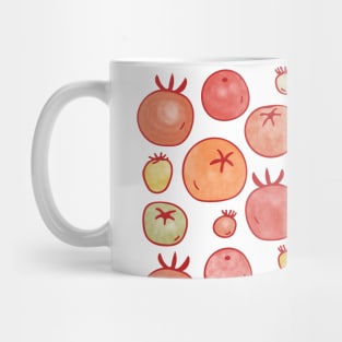 Tomatoes Illustration Art Mug